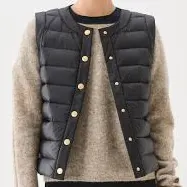 Busnel - INA DOWN VEST BLACK