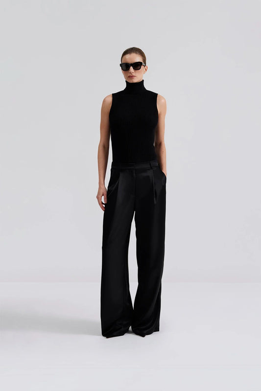 Sarah elastic waist trousers