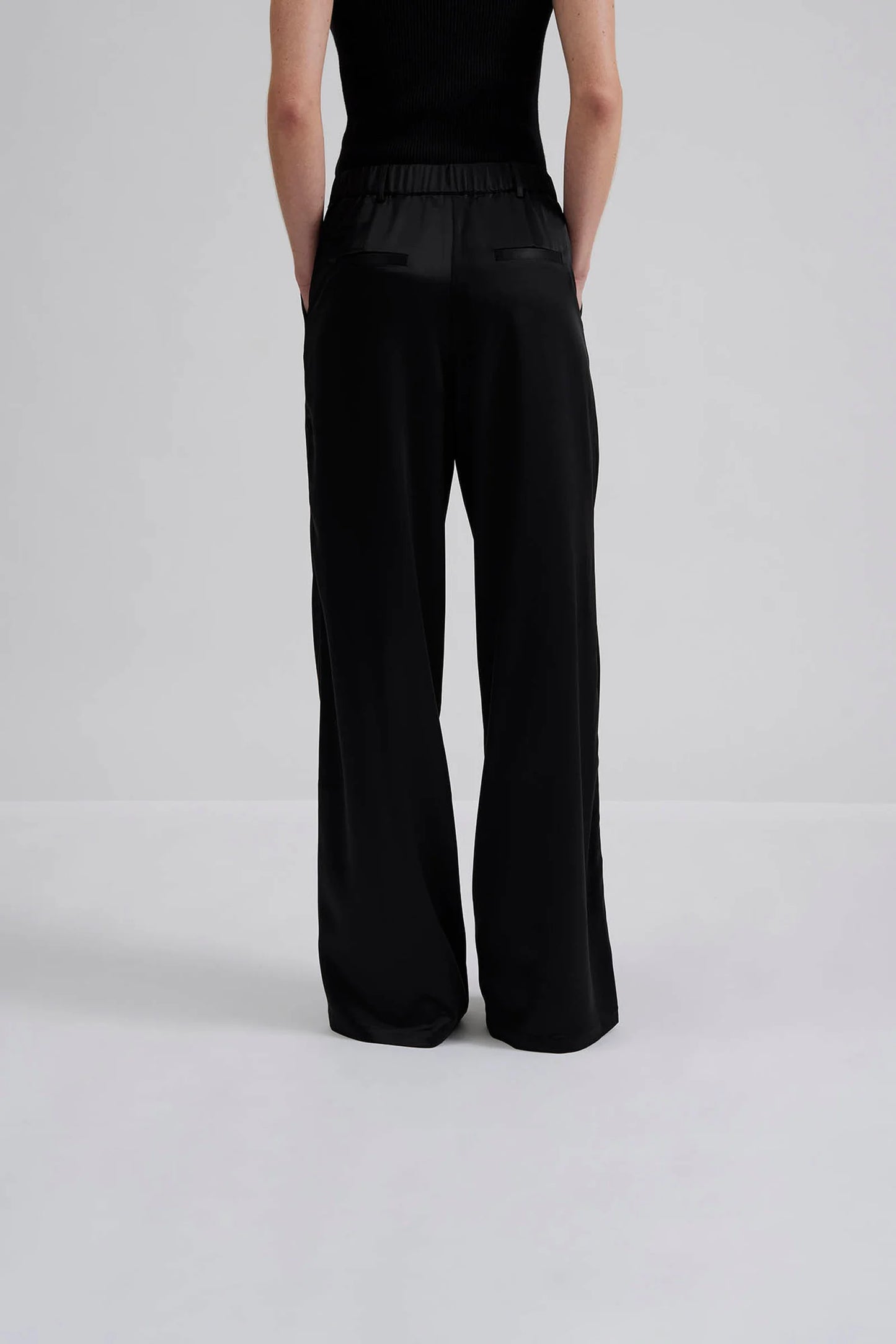 Sarah elastic waist trousers