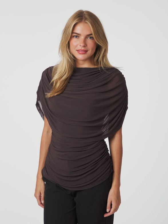 Cottuna Drapy Mesh Top