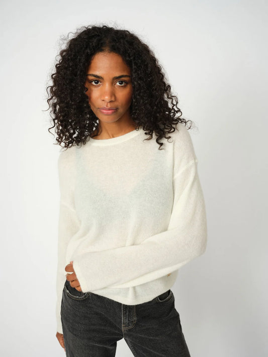 MMMape O-Neck Stickade Tröja