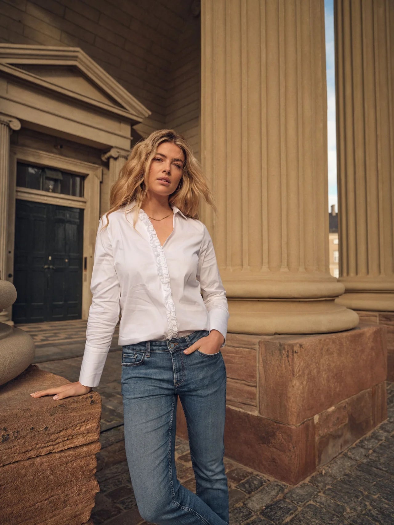 MMSybel Satinskjorta