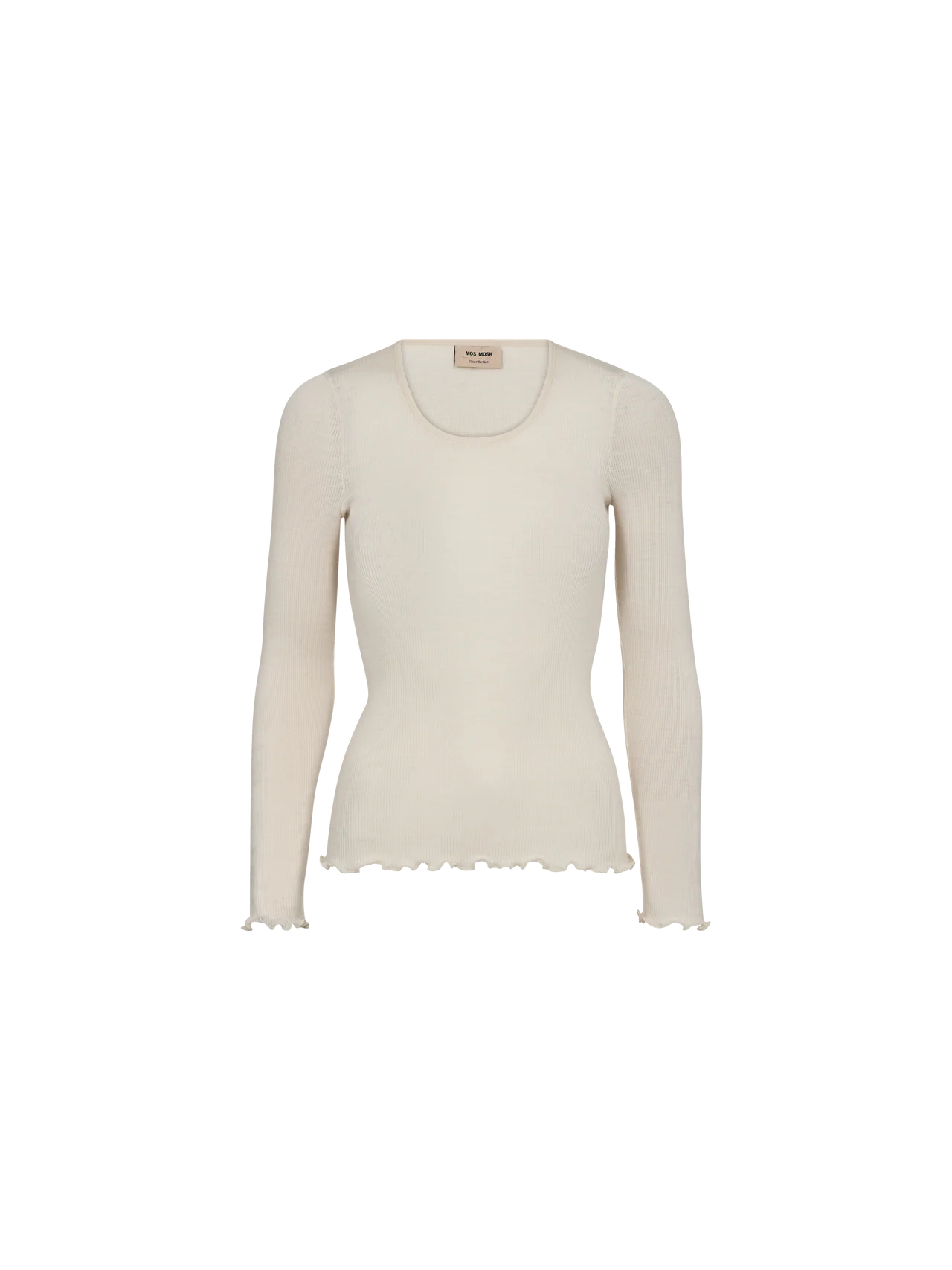 MMElaine Seamless Silk T-shirt