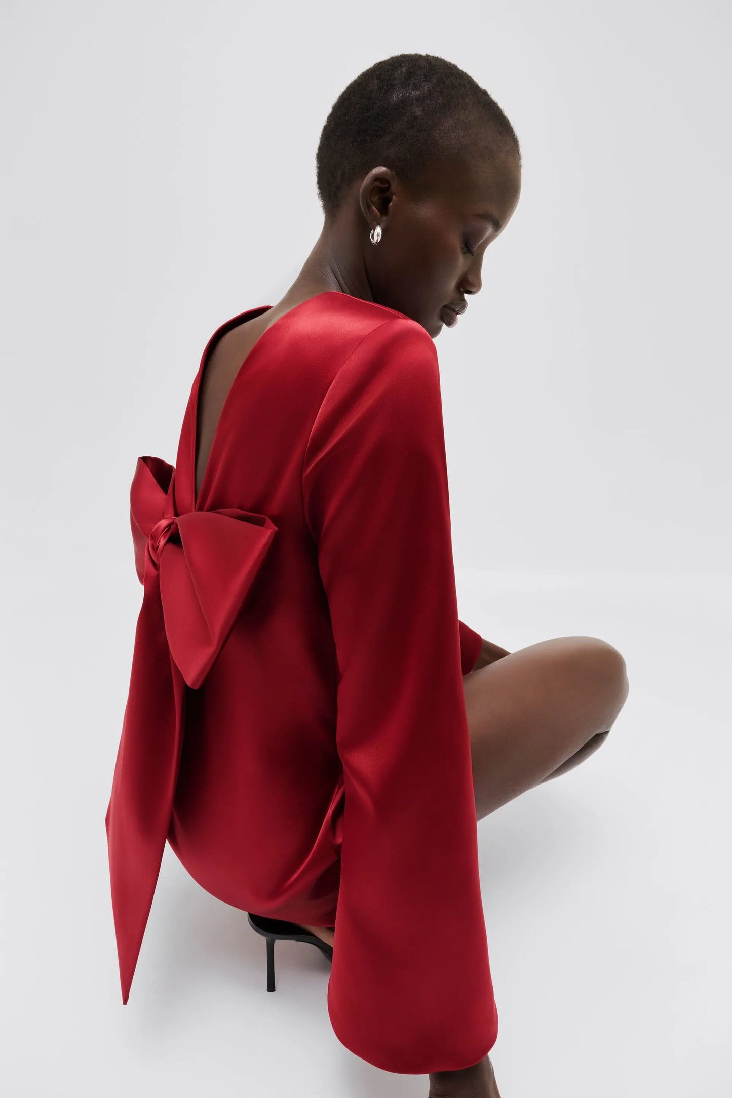 Elna Miniklänning deep red