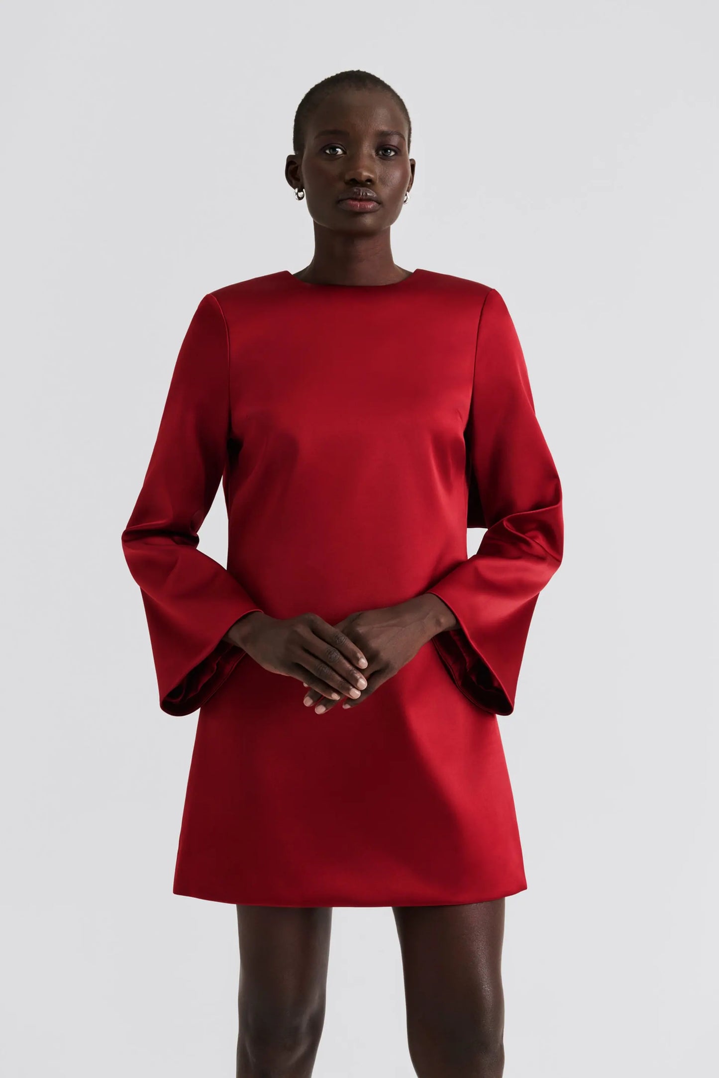 Elna Miniklänning deep red