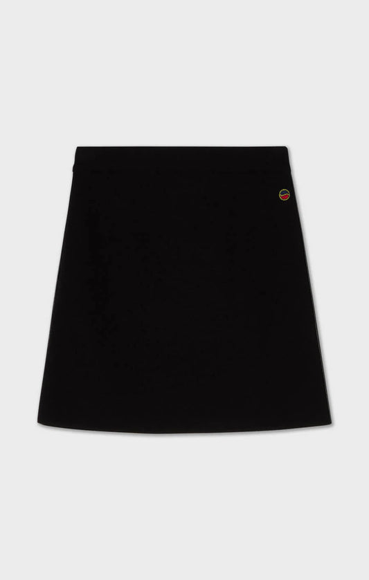 MINETTE PIPED SKIRT BLACK