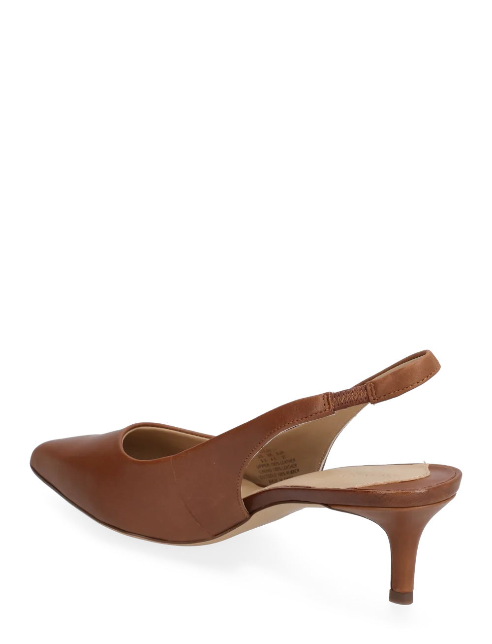 Lolah Leather Slingback Pump