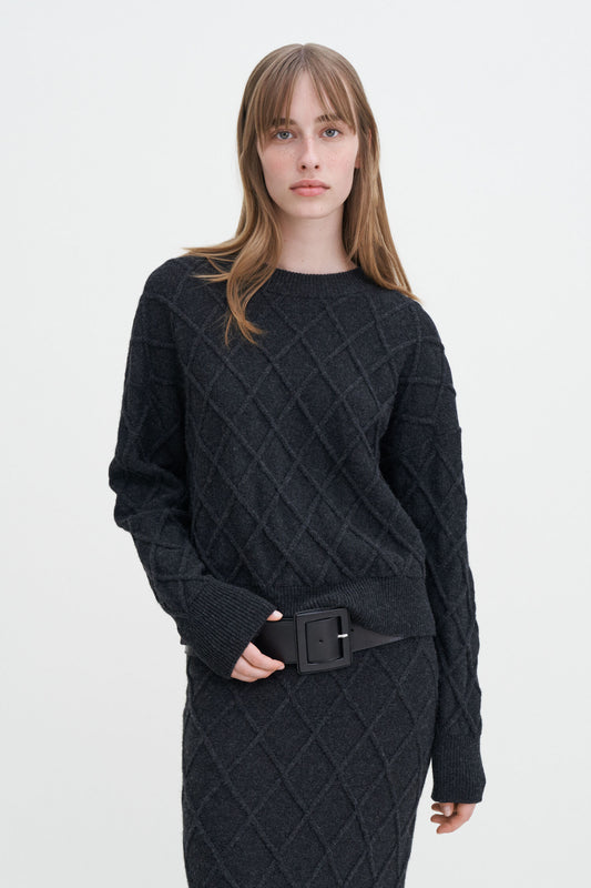 Diamond Cable Sweater