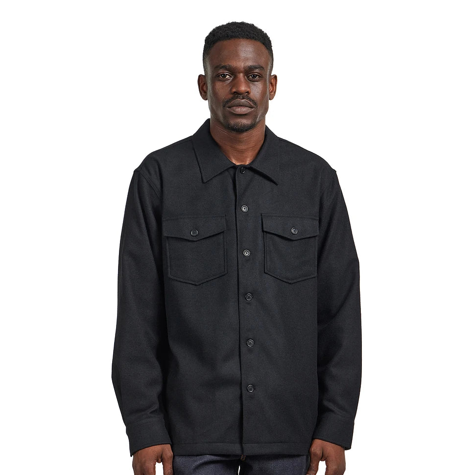 Vincent Overshirt Black
