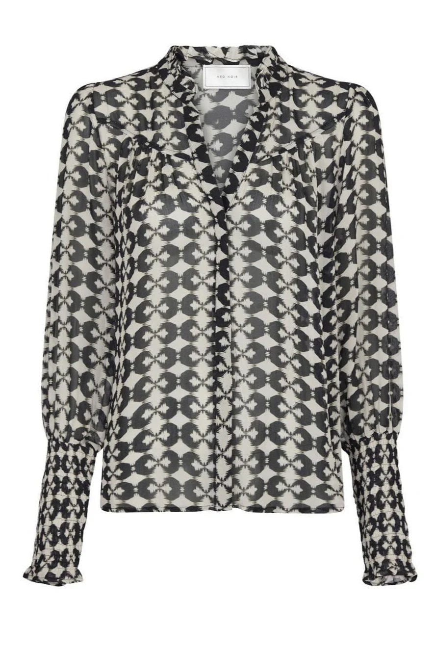 Nncamisa Graphic Print Blouse