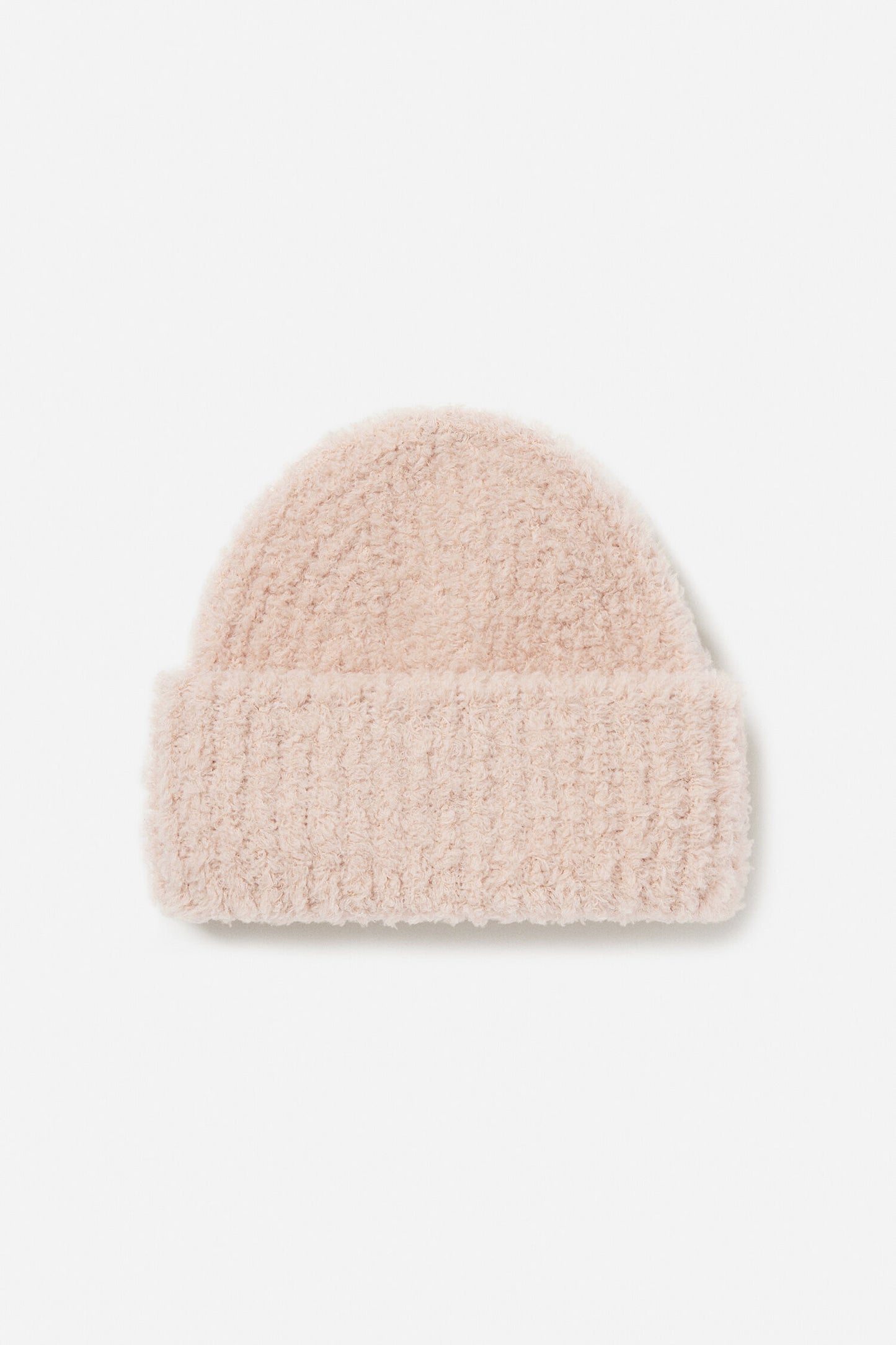 Fluffy Hat Dusty Pink