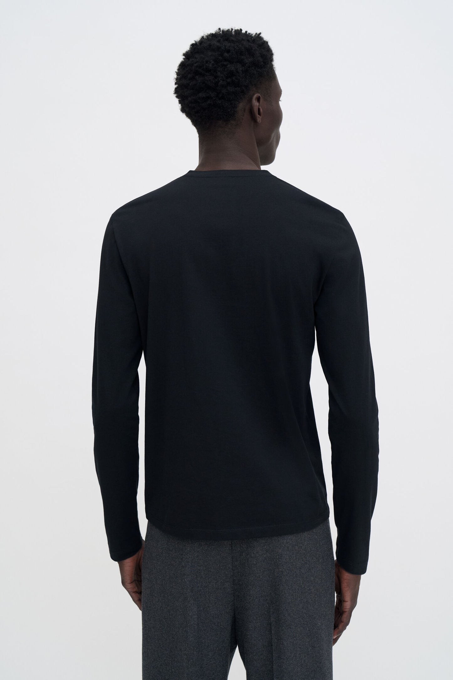 Cotton Jersey V-Neck Tee