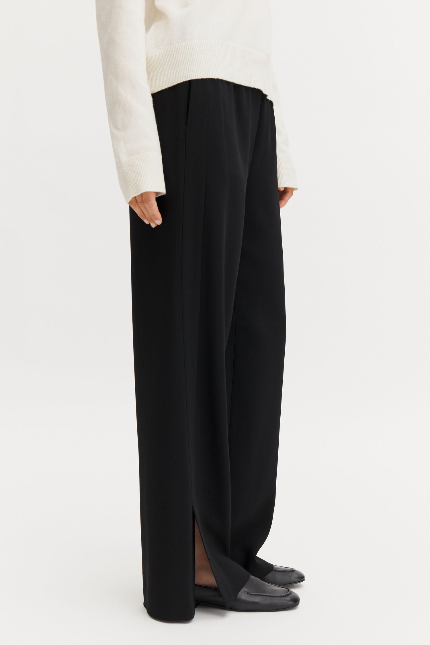 Filippa K Teo Drapey Trousers – Black
