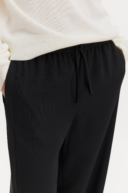 Filippa K Teo Drapey Trousers – Black