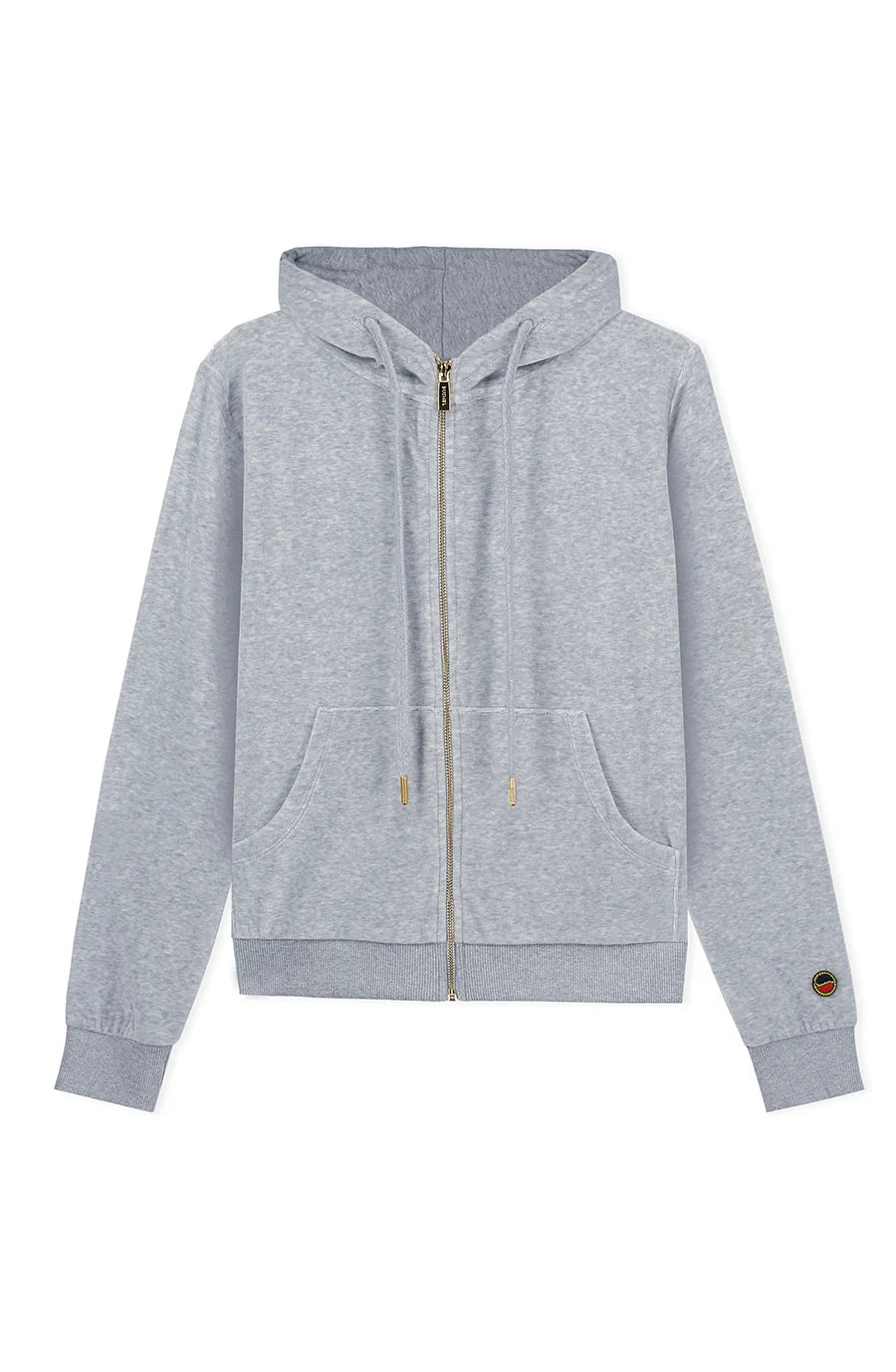 AMANDA HOOD JACKET GREY MELANGE