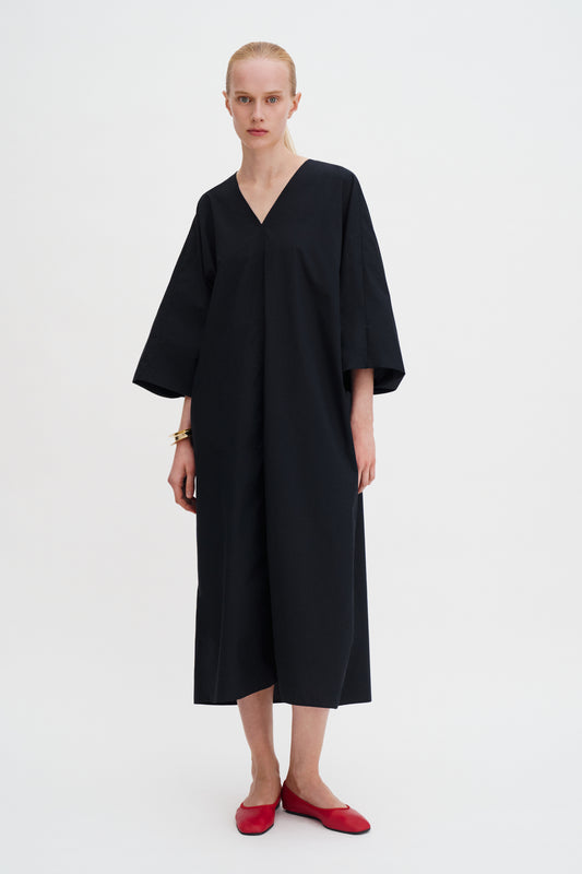 Filippa K – V-Neck Kaftan – black
