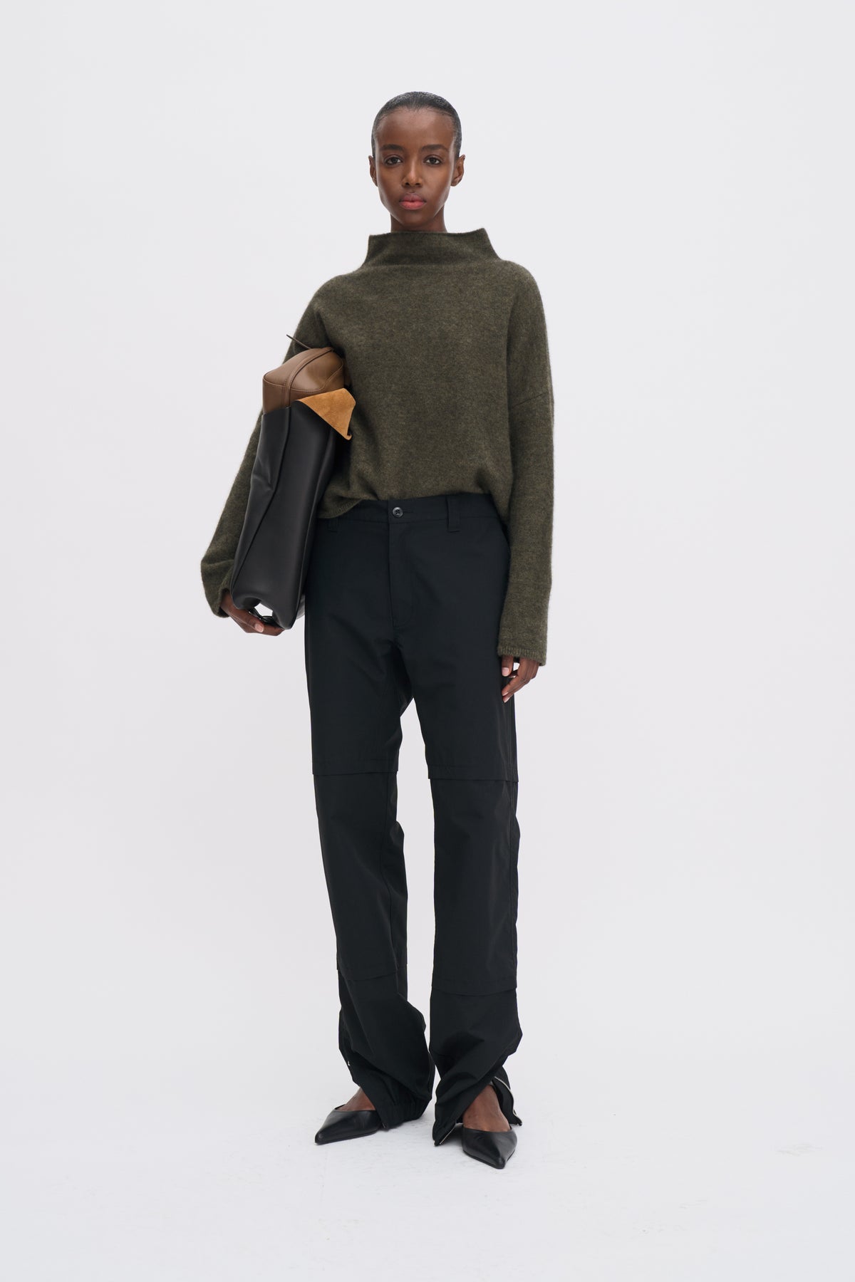 Filippa K Mika Yak Funnelneck Sweater – Laurel Green
